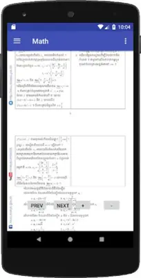 ដោះស្រាយលំហាត់គណិតវិទ្យា android App screenshot 2